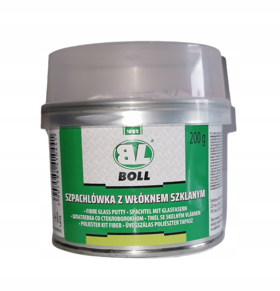 Szpachlówka z Włóknem Szklanym poliestrowa 200gram