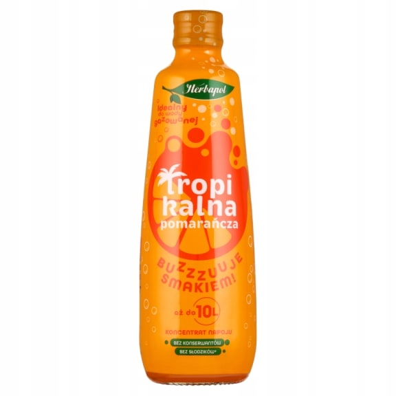 Levně Herbapol Koncentrát nápoje s příchutí tropického pomeranče