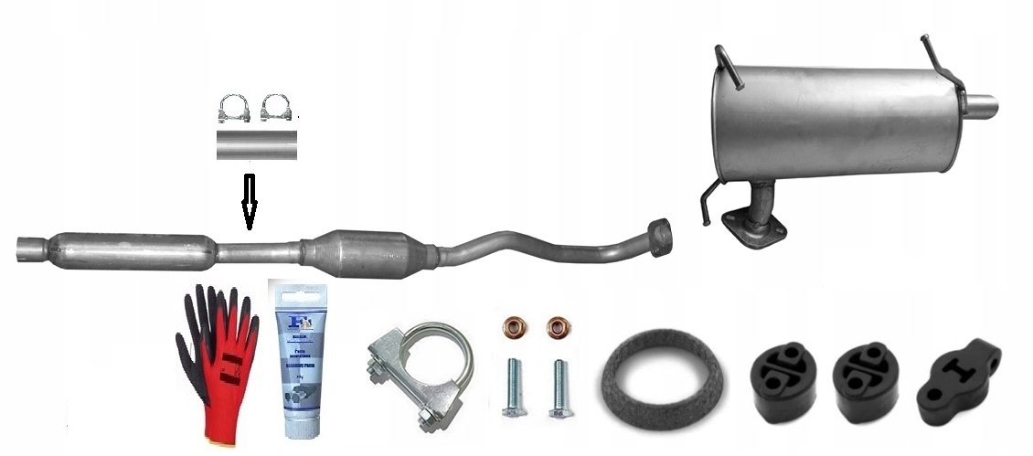 Citroen C-Crosser 2.4 16V 125 kW (2008/08-2012/12) Tlumiče sada+bonus