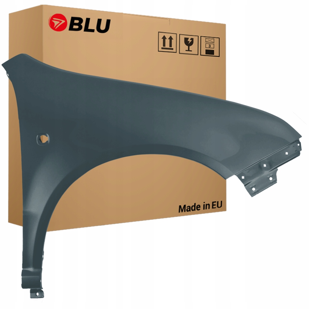 Blu Blatník Škoda Fabia I 1 6Y LF7V pravý šedý 99-07 přední GraphitGrau