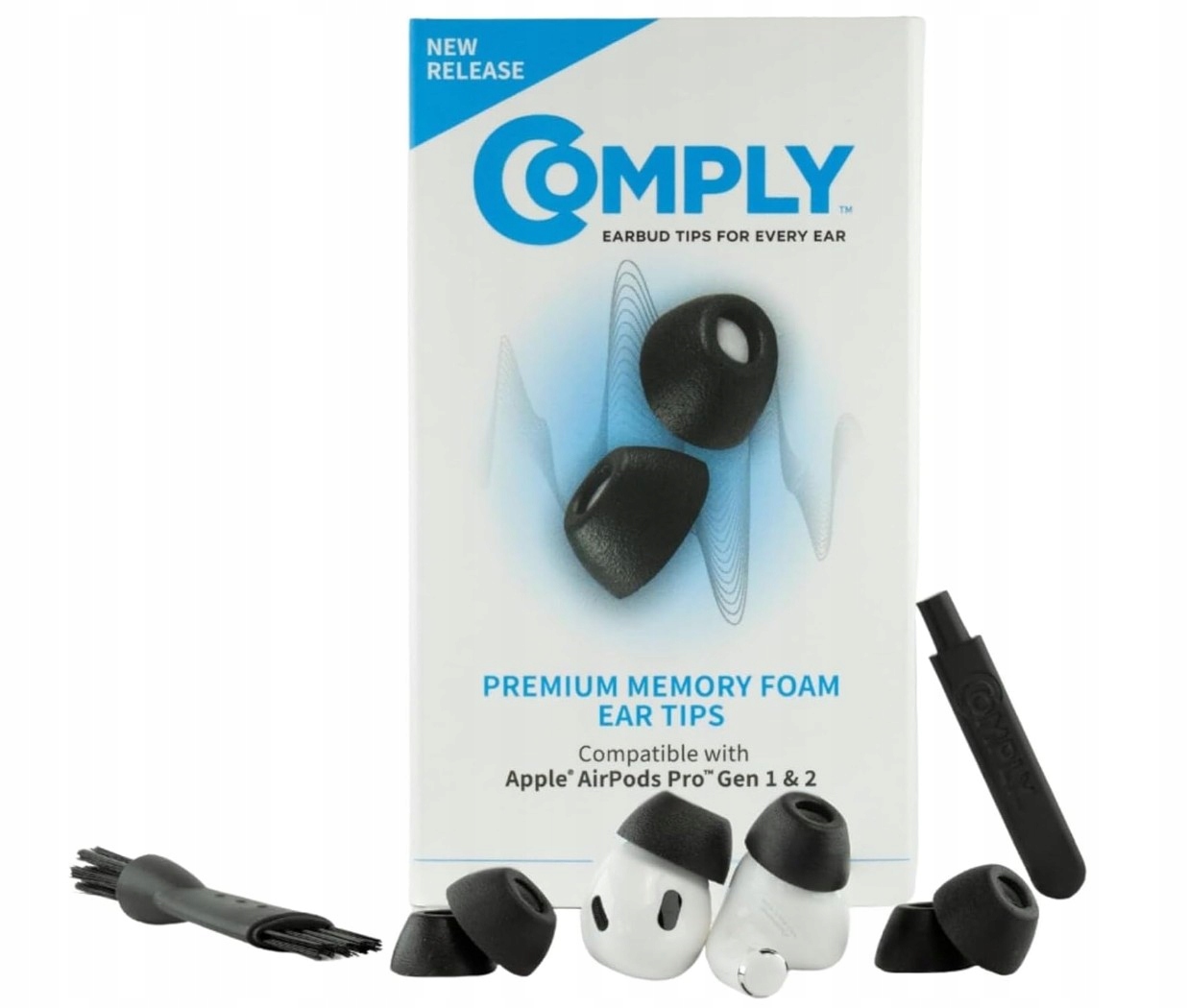 Comply Tips 2.0 do Apple AirPods Pro MIX rozmiarów S+m+l