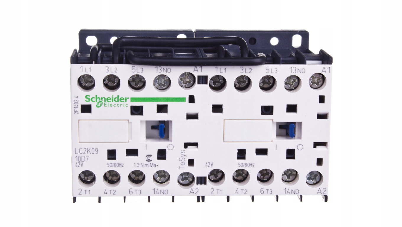 Stycznik nawrotny 9A 4kW 42V Ac LC2K0910D7
