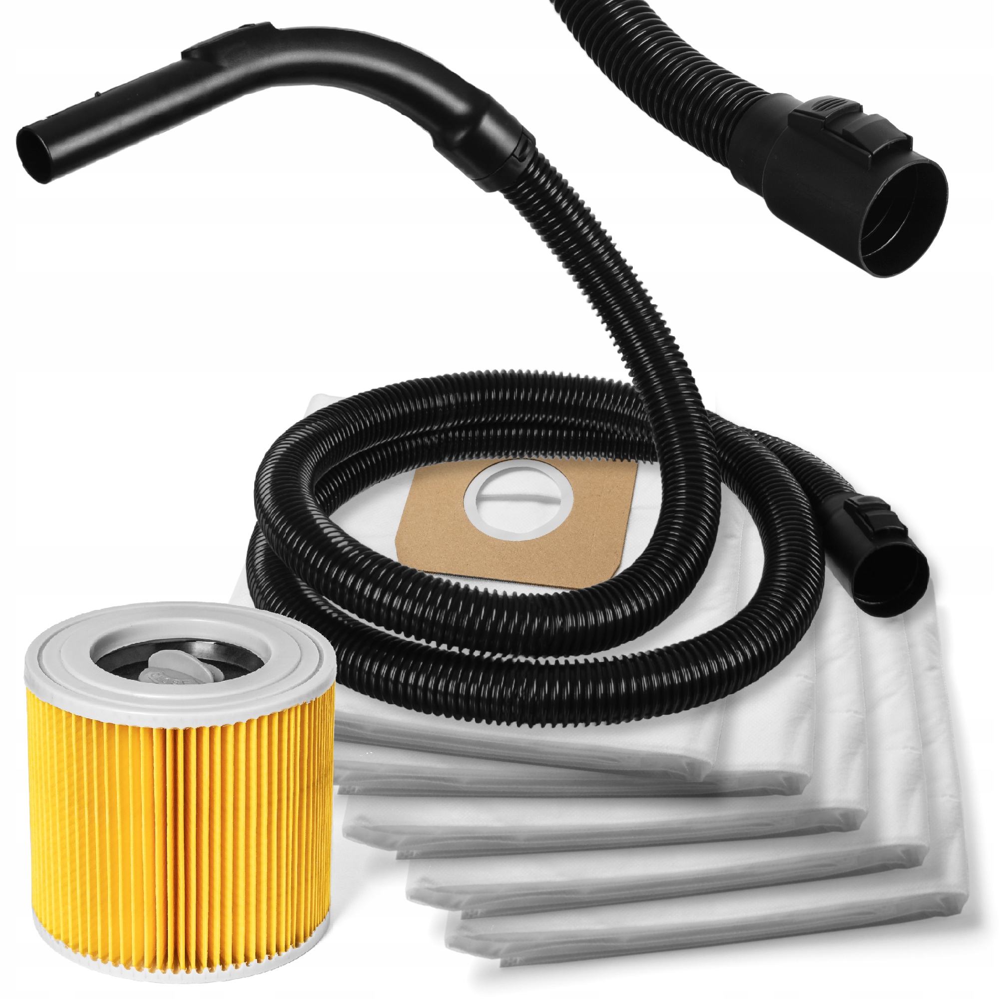 Worki filtr wąż odkurzacza do Karcher Wd 3 3.200 3.300 3.500 MV3 Se WD3