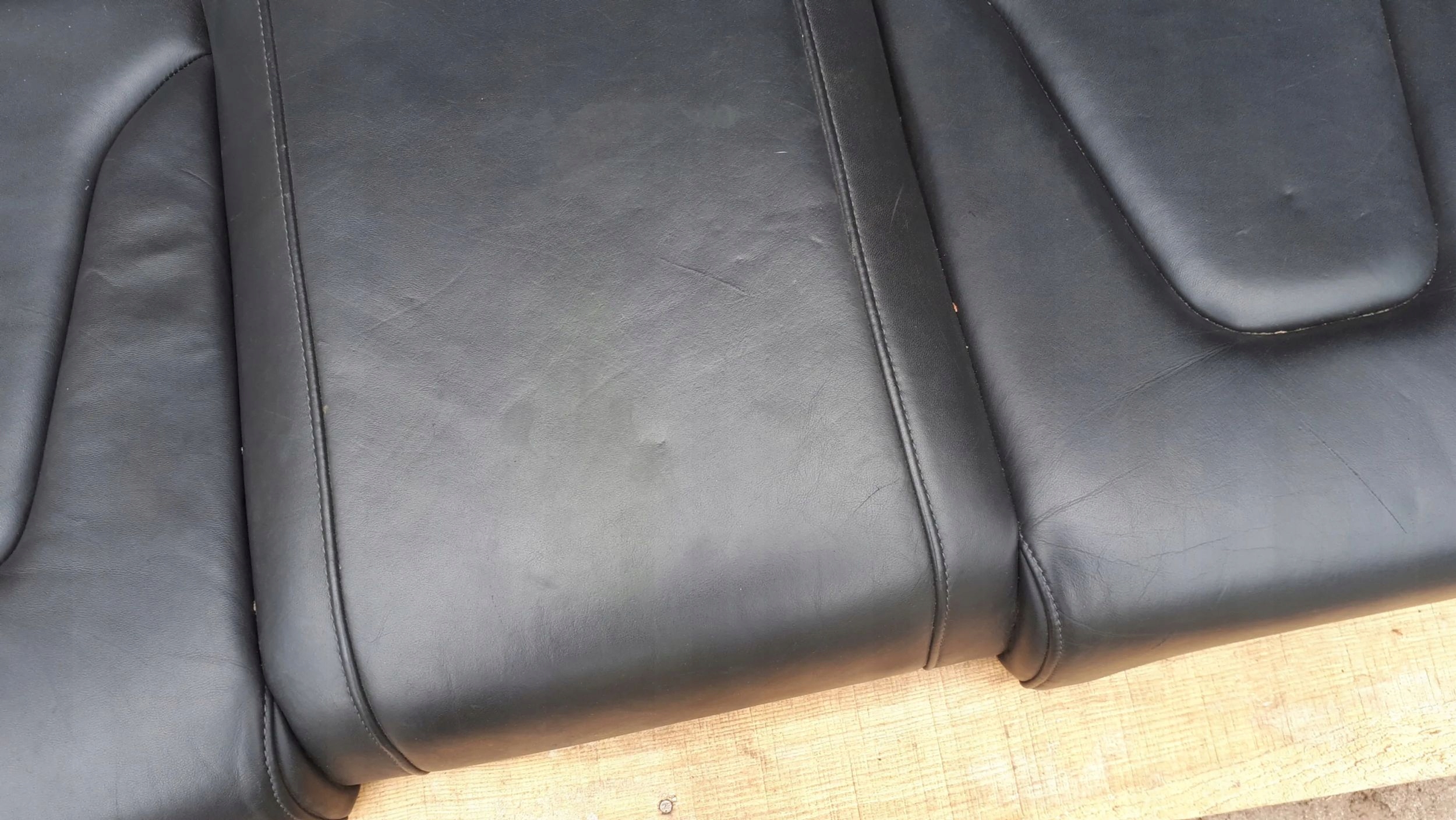 A5 LIFT S5 Sitz heck hinten COUPE schwarze Leder