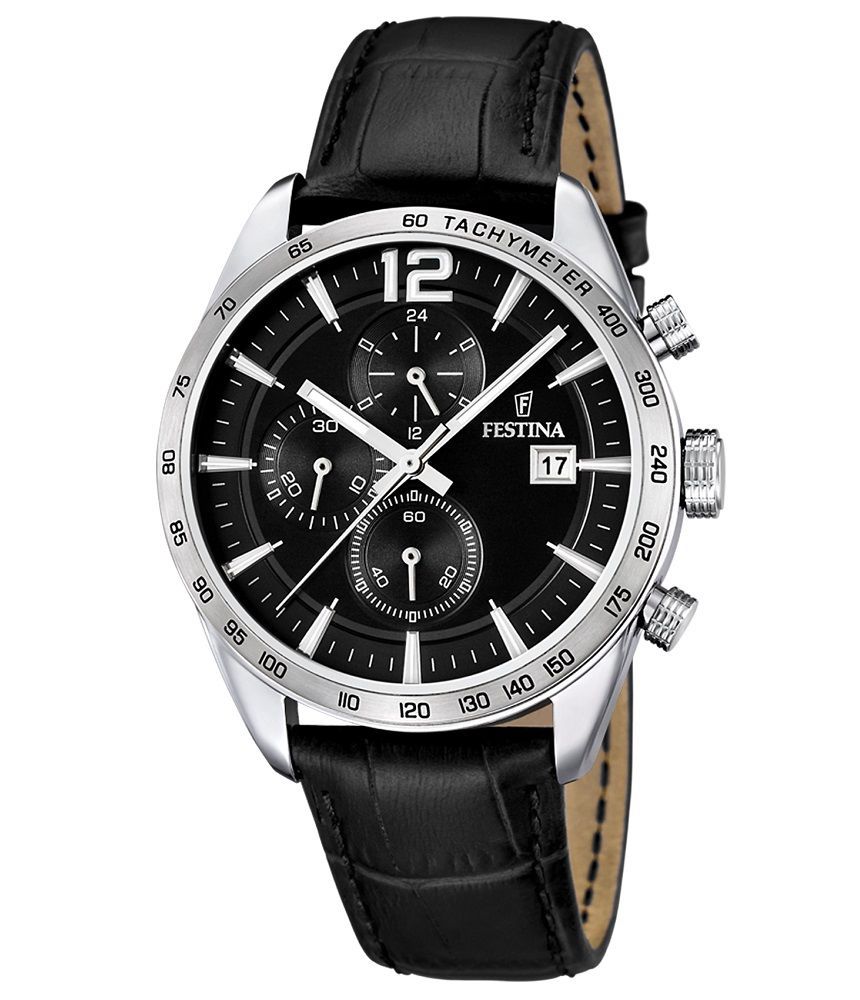 Pánské Hodinky Festina Timeless Chrono F16760/4 44,00 mm 5ATM