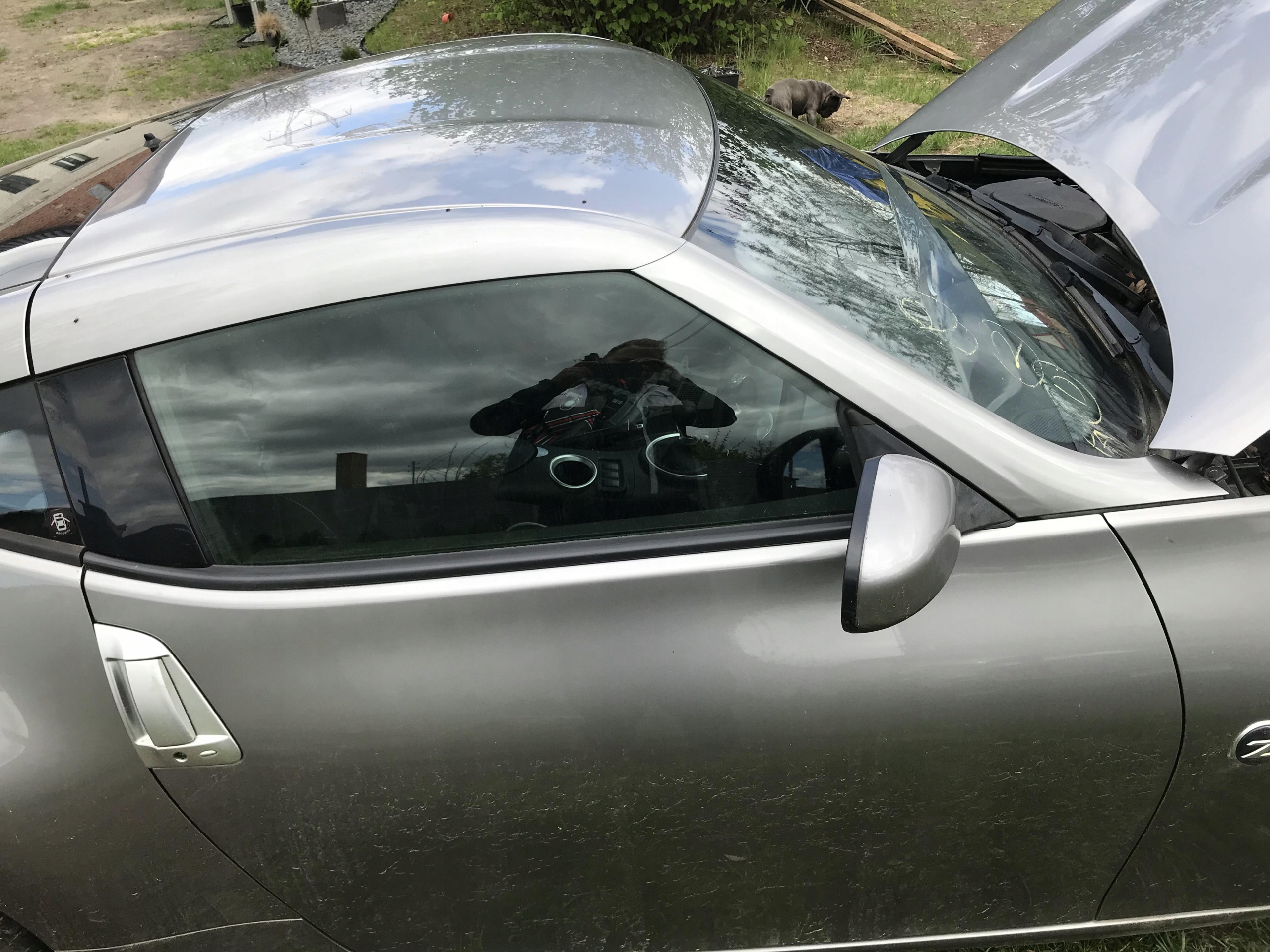 NISSAN 370Z LISTWA DACHOWA RELING OSŁONA SŁUPKA