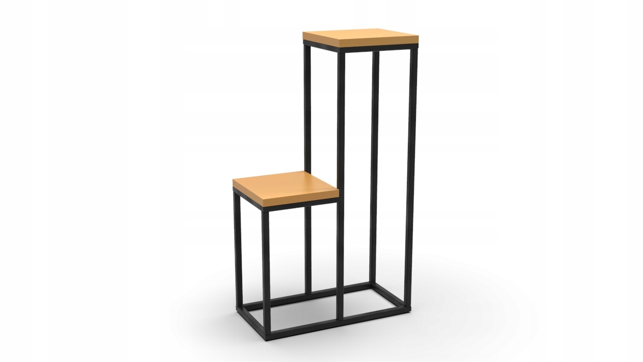 

Kwietnik metalowy 2 kwiaty stojak pod kwiaty