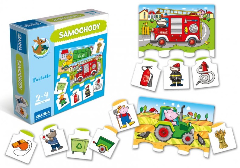 

Gra Samochody Auta Puzzle Granna