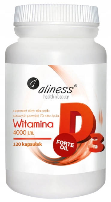 

Aliness Witamina D3 Forte 4000 z Lanoliny 120kaps