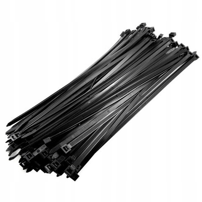 

Opaski Zaciskowe Kablowe Plastikowe Czarne 250MM