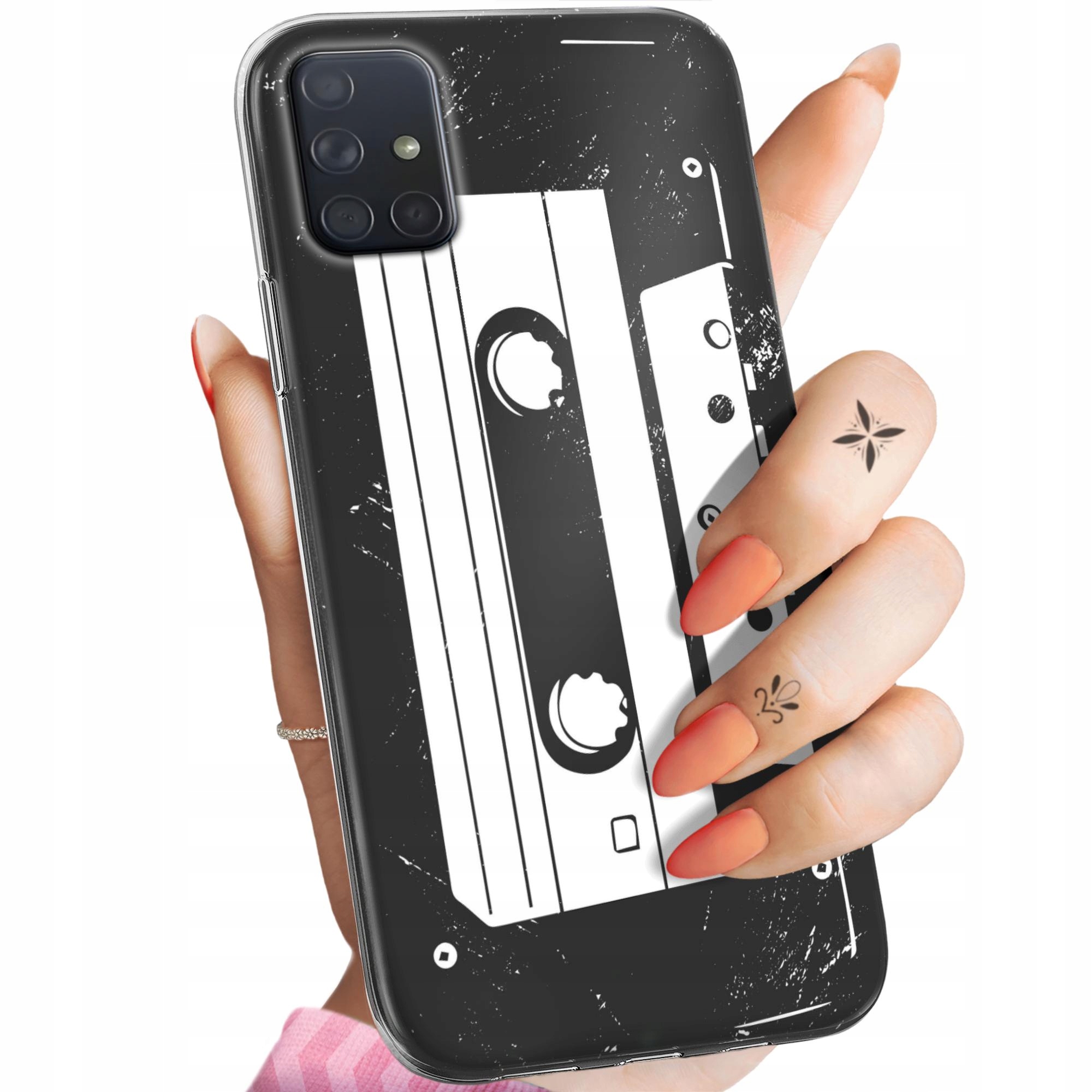 Etui Do Samsung Galaxy A71 Retro Old School Muzyka Gry Obudowa Case