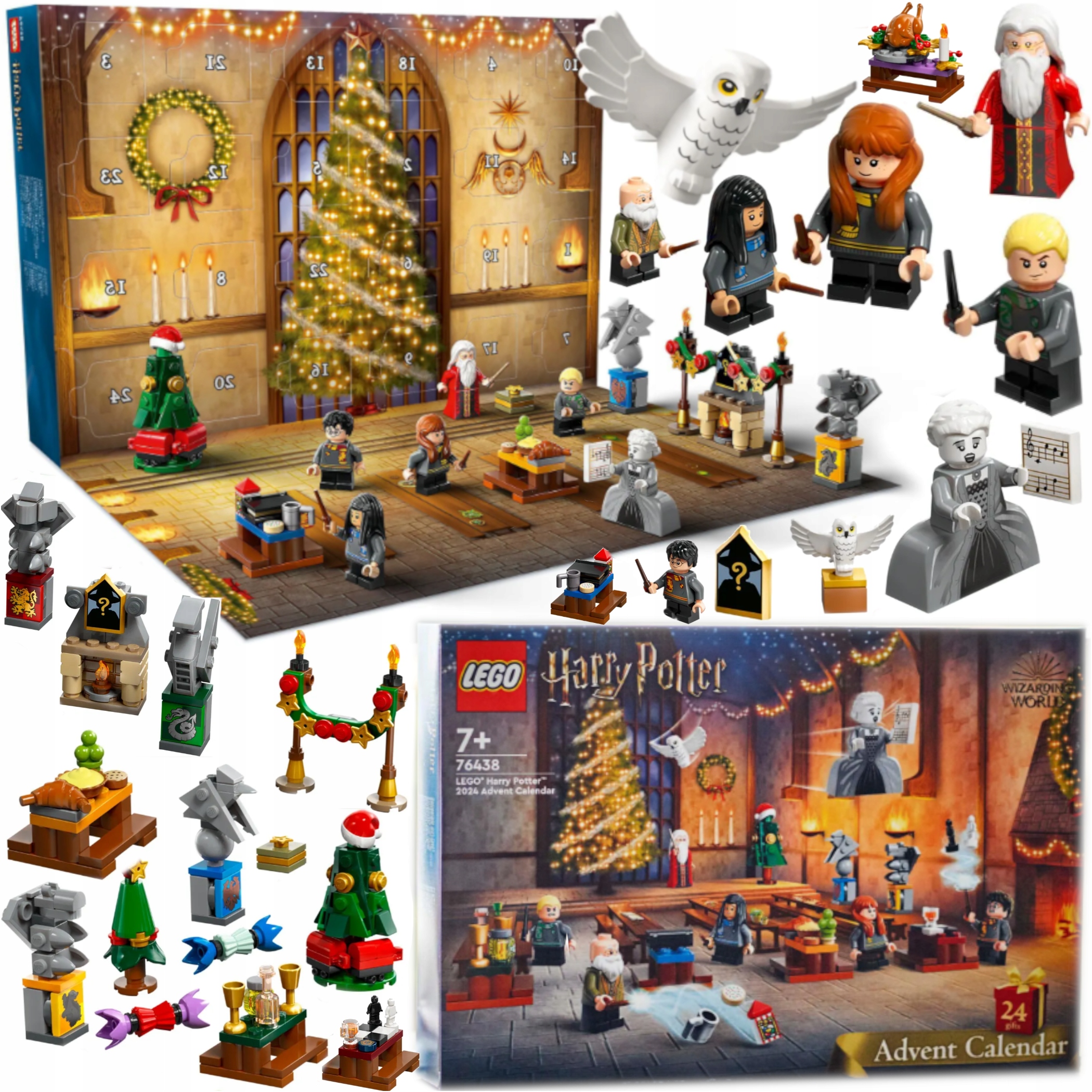 Adventní Kalendář Dárek Pro Chlapce Lego Harry Potter 301 Dílků XL
