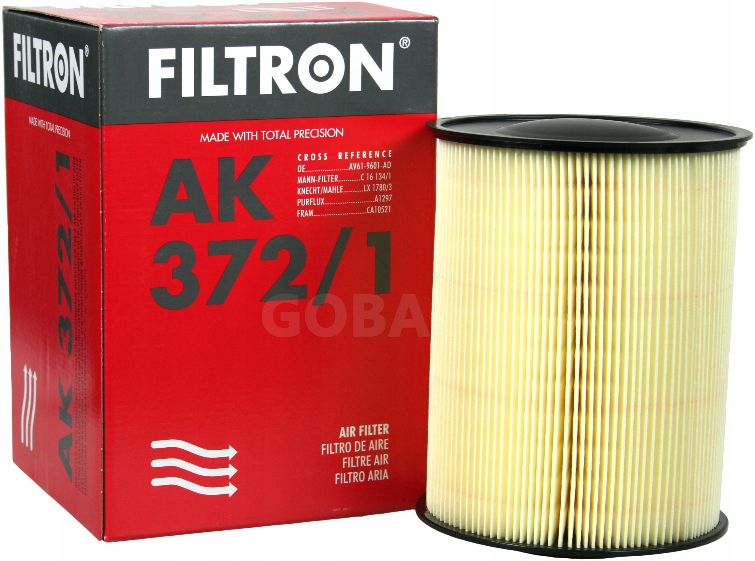 

Filtr Powietrza Filtron Ak 372/1