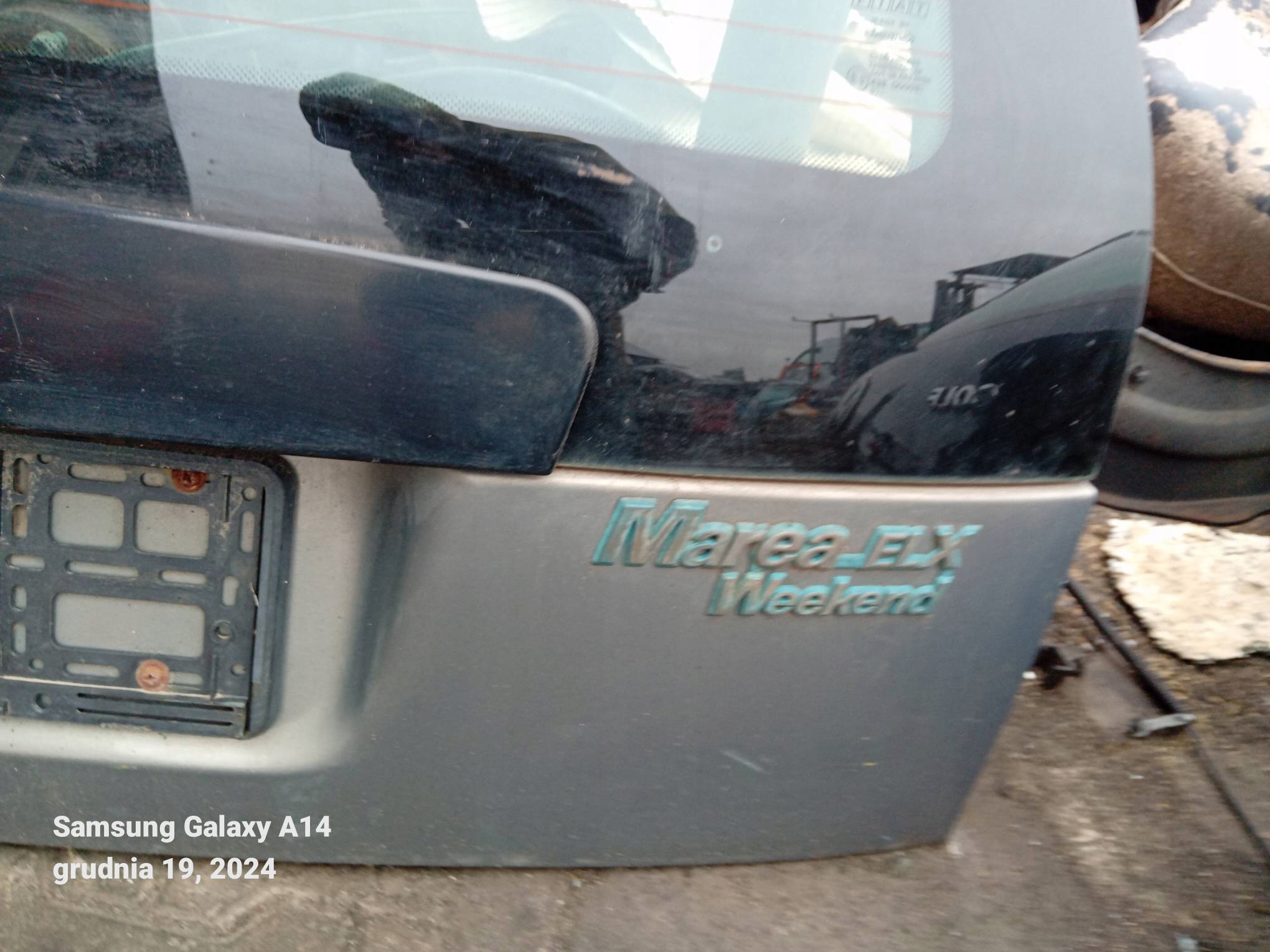 trunk door grey FIAT MAREA KOMBI