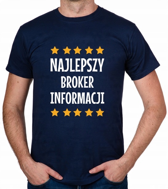 

koszulka Najlepszy Broker Informacji prezent