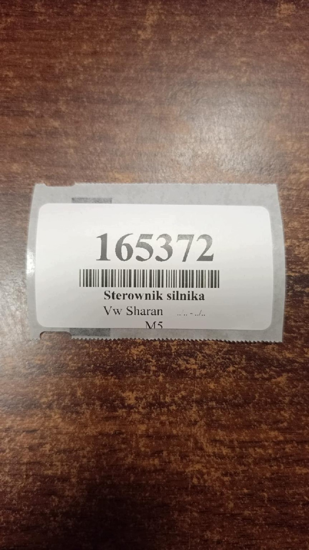VW SHARAN et unité de commande électronique uce moteur 0281011144