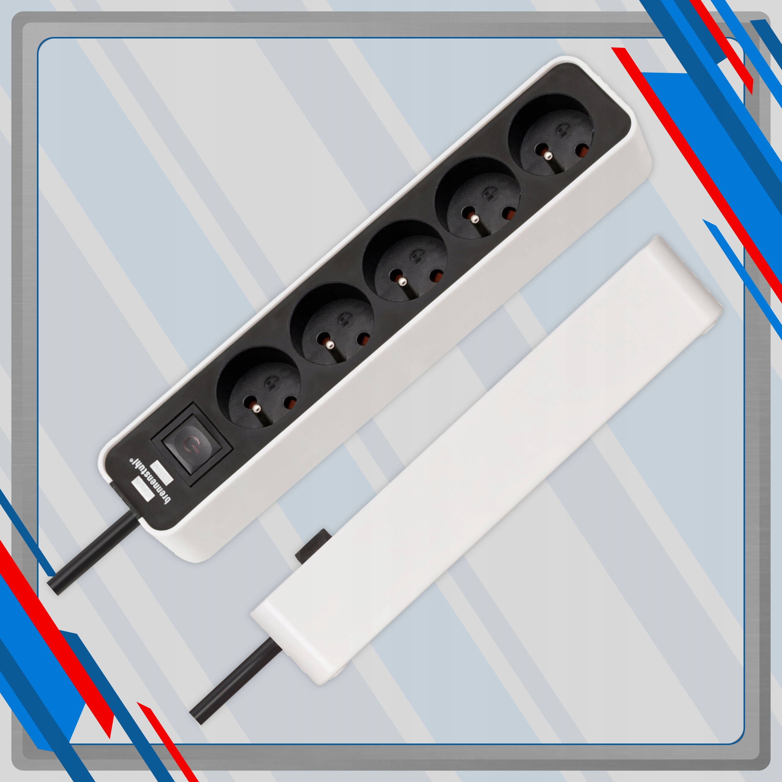 Listwa zasilająca z wyłącznikiem przedłużacz EAN (GTIN) 4007123667581