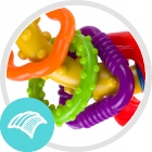 CANPOL GRZECHOTKA GRYZAK GRYZACZEK DLA DZIECI KOLOROWE KSZTAŁTY 0m+ 2/450 EAN (GTIN) 5903407024509