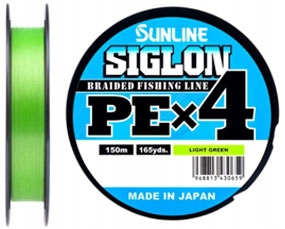 Sunline Siglon Pe X4 #0.2 3lb Lg 150m