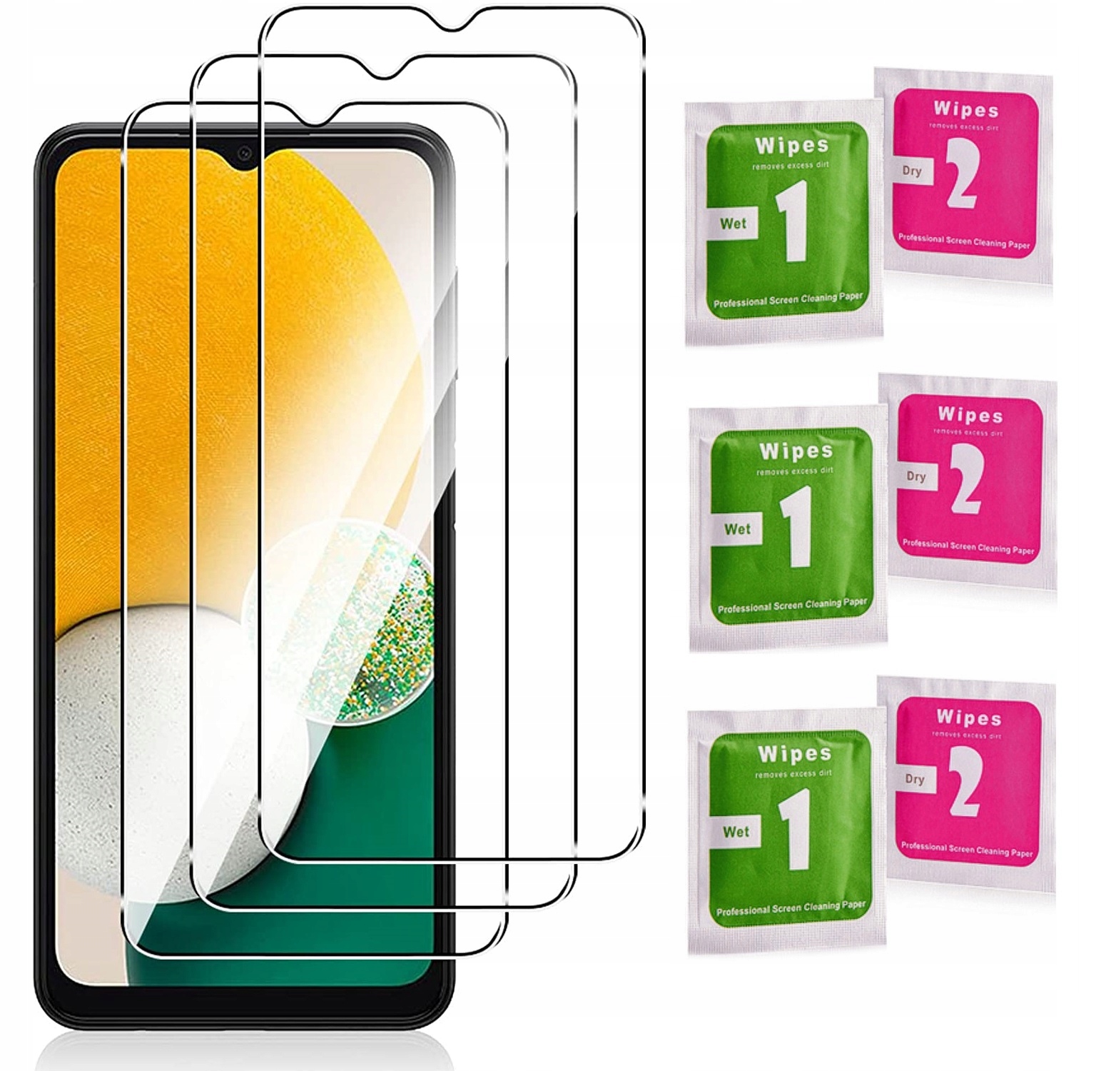 3 x Szkło Hartowane do Samsung Galaxy M23 M13 M33