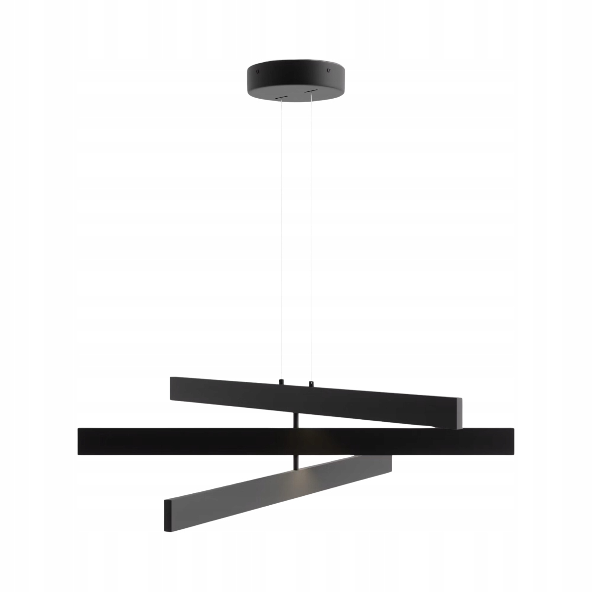 Lampa wisząca Led Maytoni Origami Ø80cm 2300lm 4000K czarna