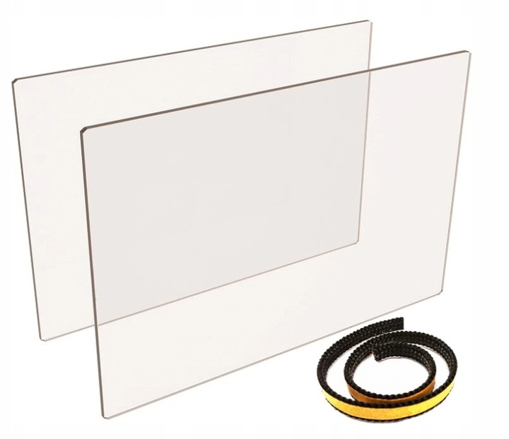 SZYBA DO KOMINKA +MONETY PIECA KOZY WKŁADU ŻAROODPORNA NA WYMIAR 4MM SZKŁO Kod producenta szkło zwykłe + tasma szlif