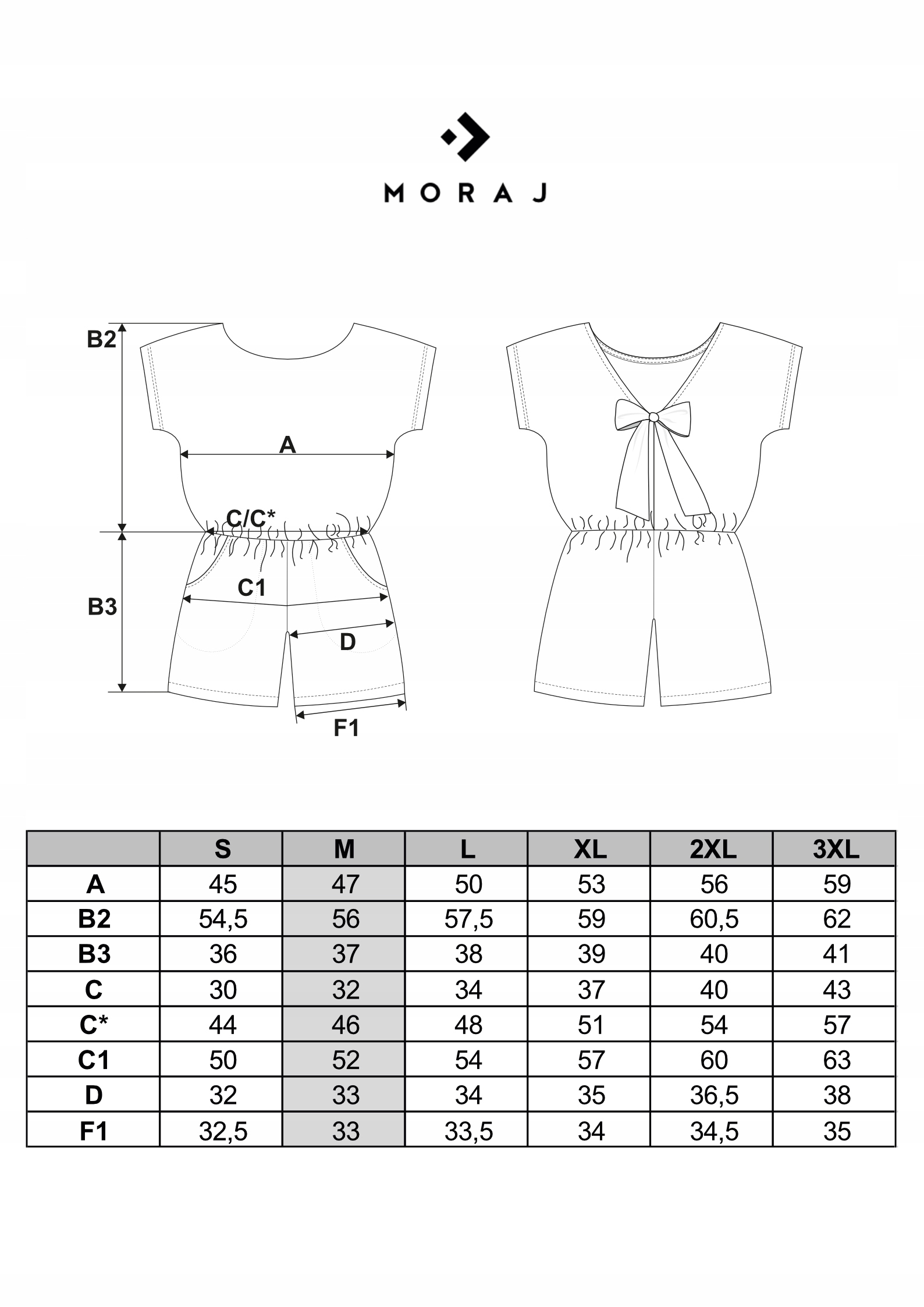 KOMBINEZON DAMSKI KRÓTKI LETNI MODNY NA KRÓTKI RĘKAW KOBIECY MORAJ R.M Marka Moraj