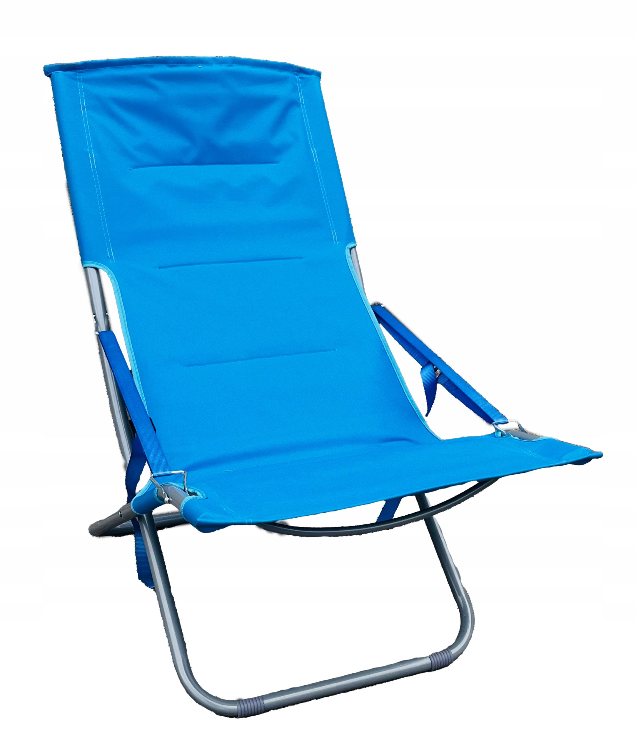 Krzesło Fotel Leżak rozkładany Louge Plażowo Ogrodowy Regulowany