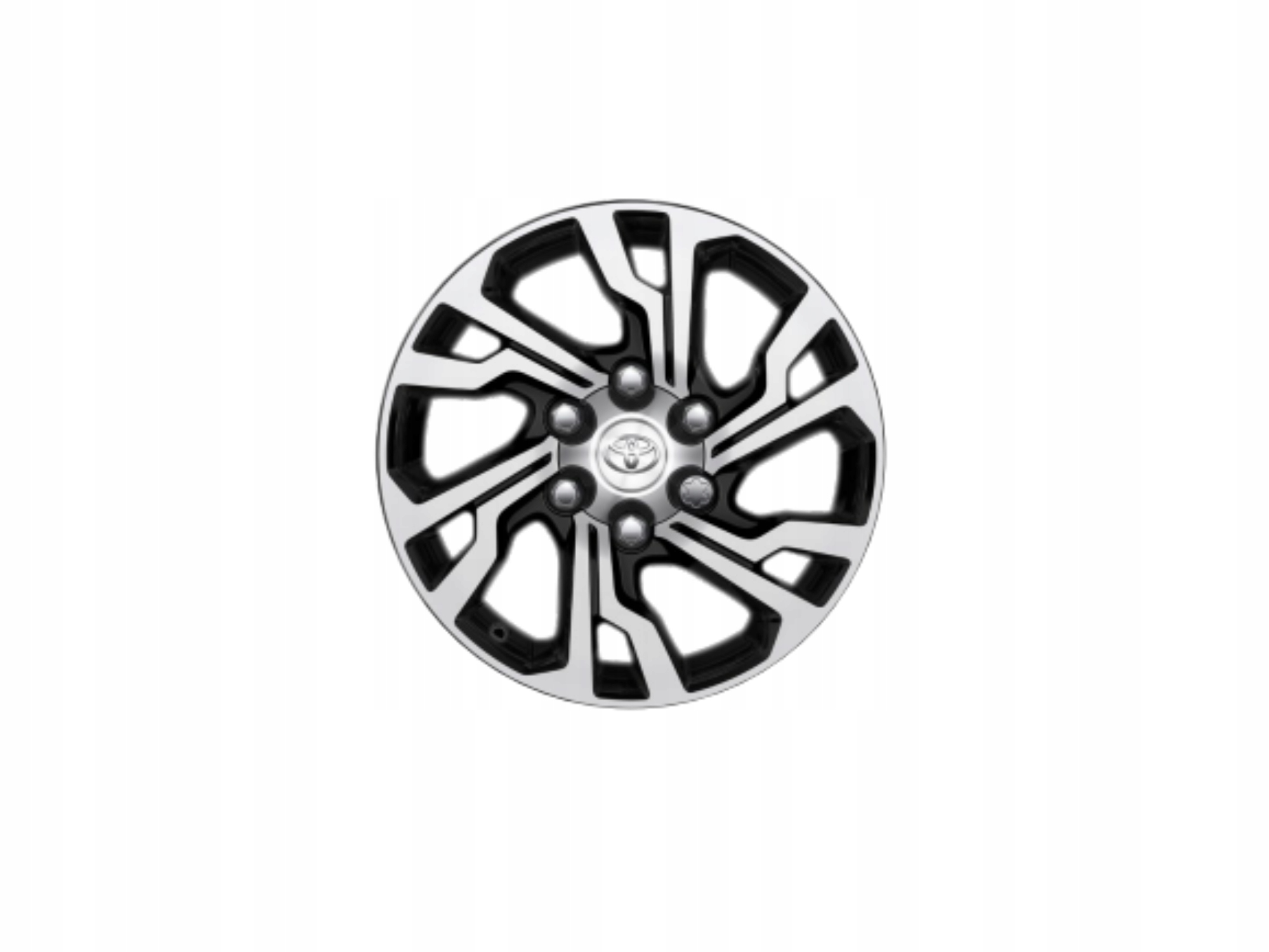 Toyota Hilux Kolesá z hliníka čierne leštené 17 PC457-0K001 Oe