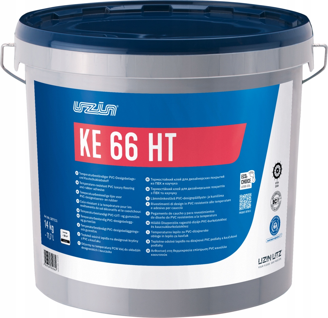 Klej do Lvt i paneli winylowych Uzin Ke 66 Ht 6 kg