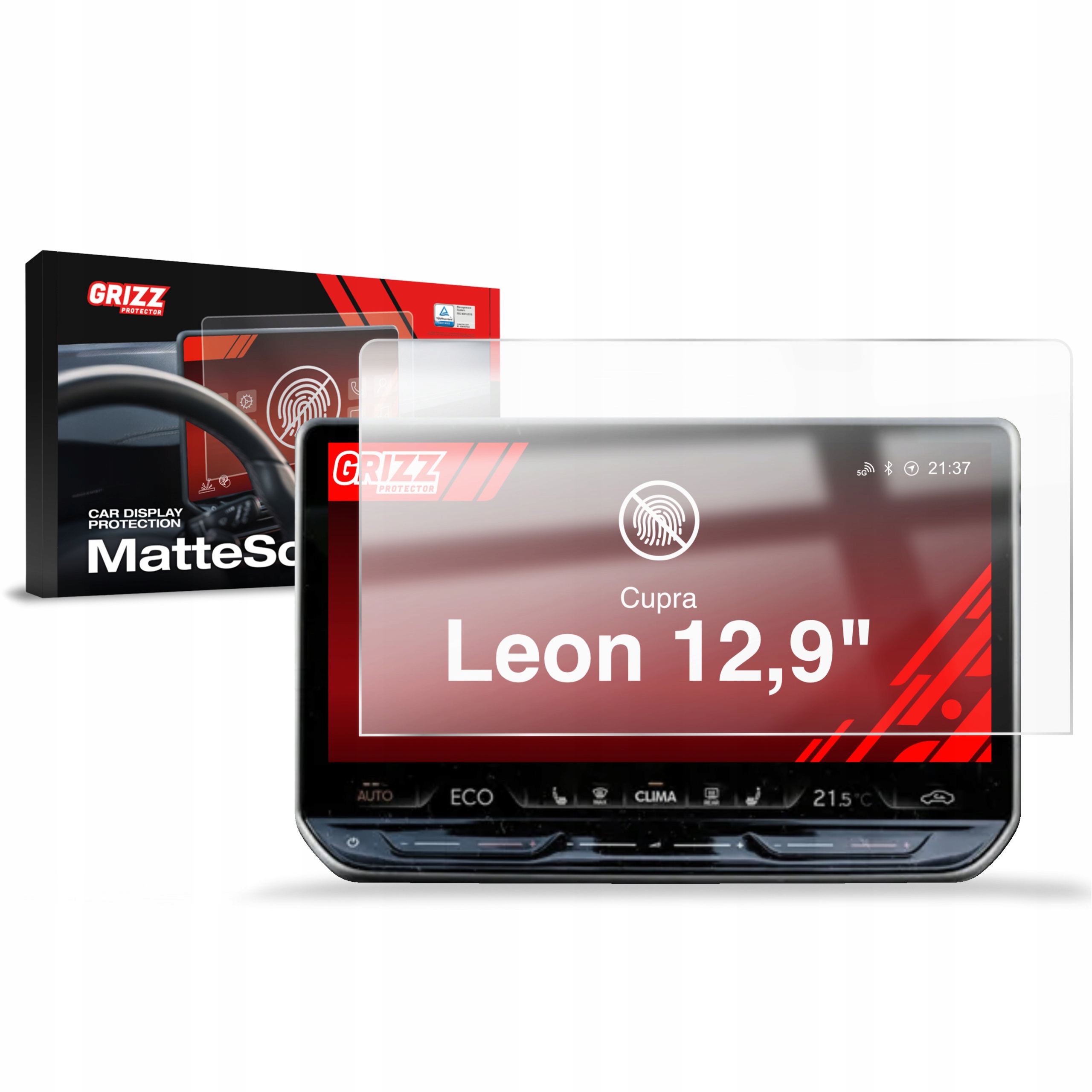 Folia Antyodciskowa do Cupra Leon 12,9" (2024-2025)