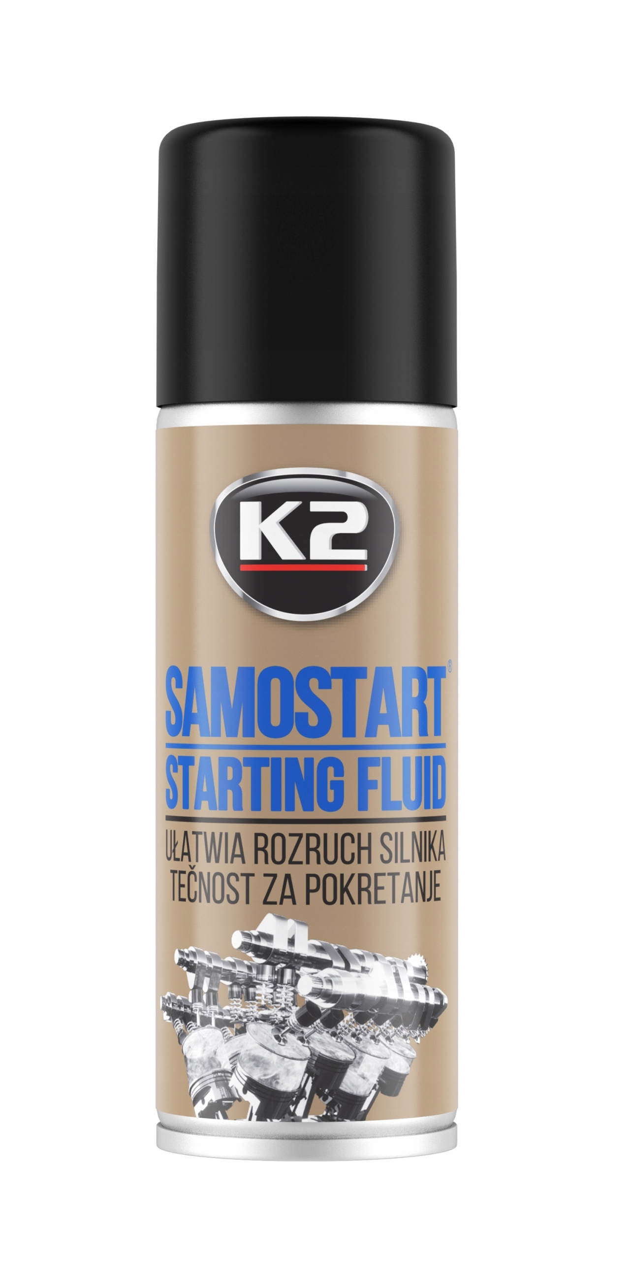 K2 Samostart Silnika 150 ML Ułatwia Rozruch
