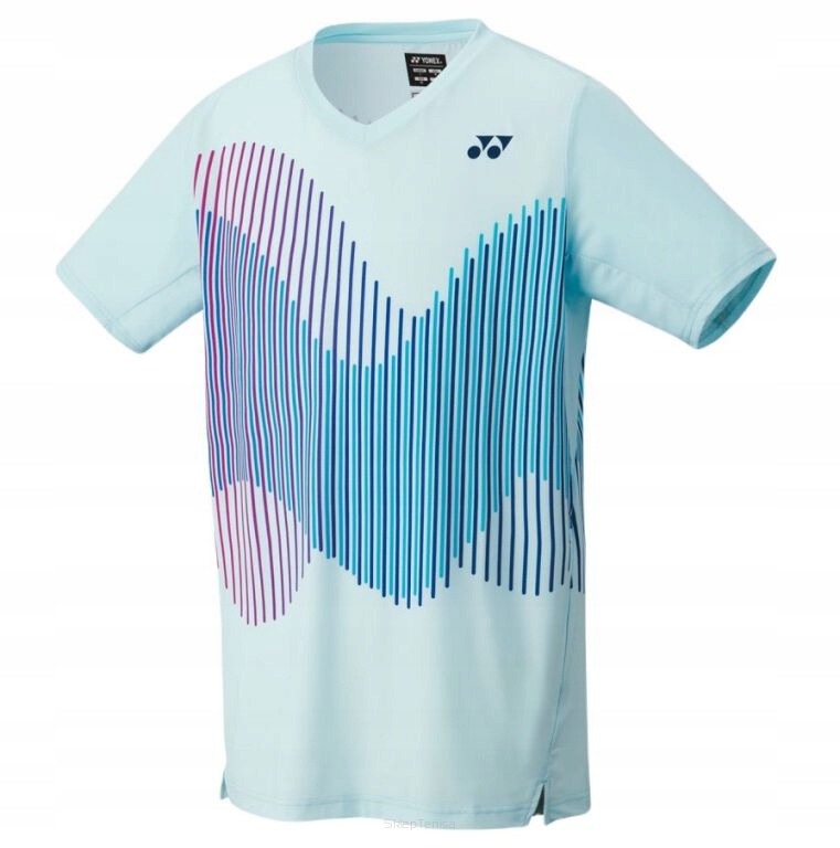 Koszulka tenisowa Yonex US Open Crew Neck niebieska r.L
