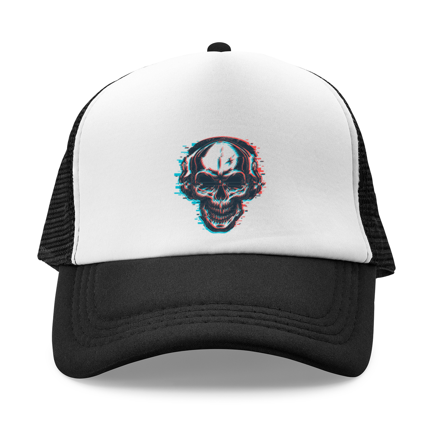 

Czapka Z Daszkiem trucker Czaszka skull
