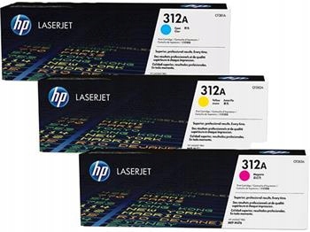 Hp toner 312A/CMY/3x2700 stran/3-pack