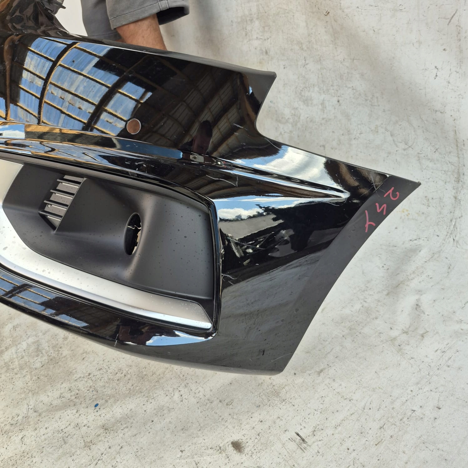 AUDI A4 B9 8W0 LIFT 19- bumper front front 4XPDC grill grid