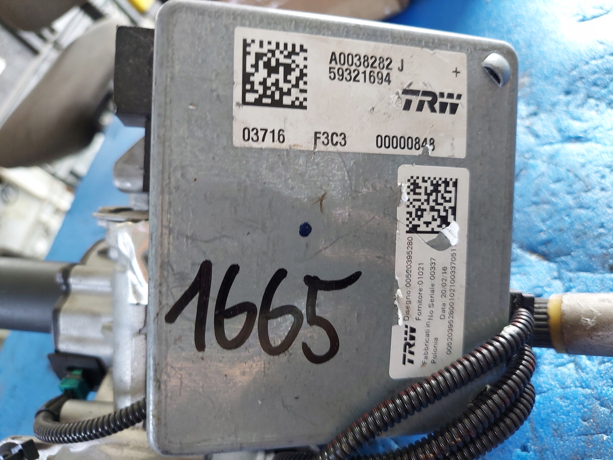 control electrics 500L A0038282J