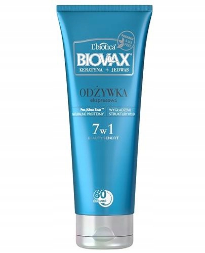 

Biovax 7w1 Keratyna Jedwab odżywka 200 ml
