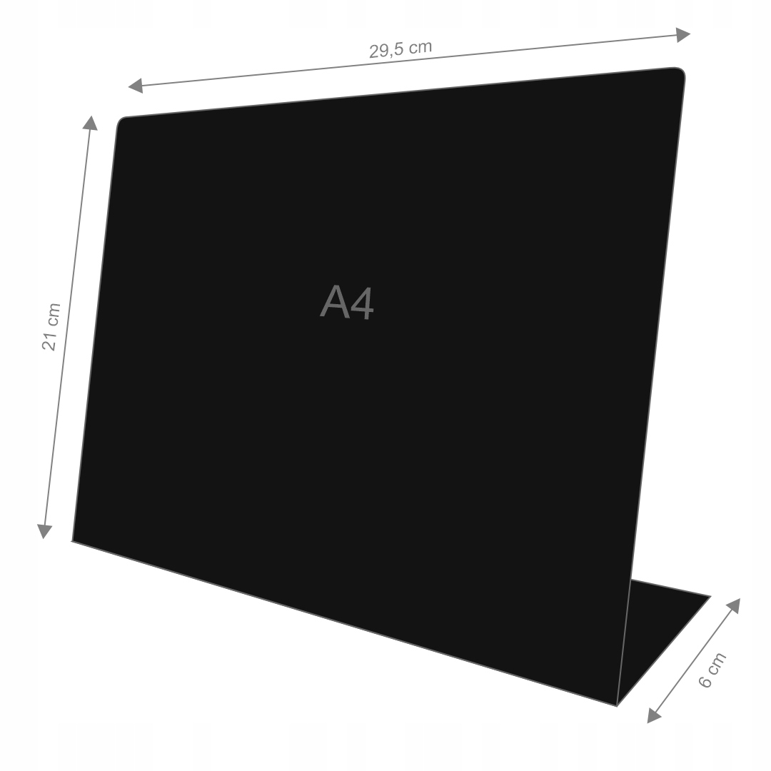 Cenówki kredowe / stojaczki cenowe A4 Kod producenta CE0106