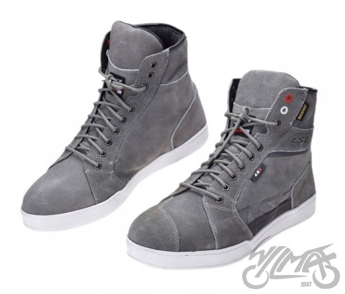 BUTY MOTOCYKLOWE LS2 DOWNTOWN MAN WP DARK GREY 43