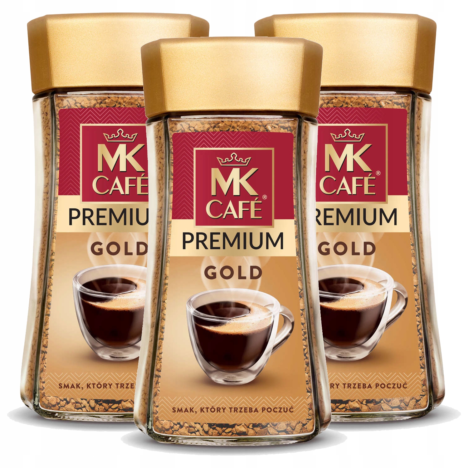 Kawa rozpuszczalna Mk Cafe Gold 3x175g