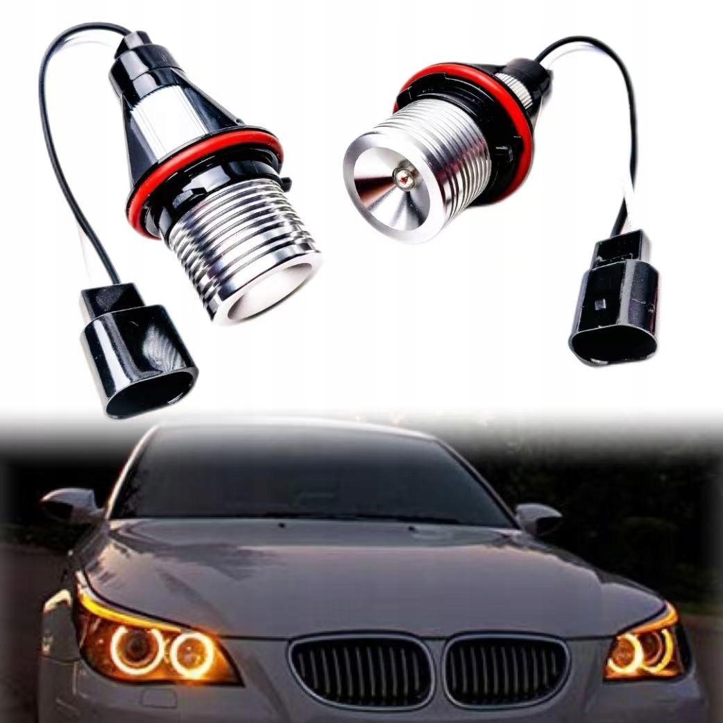 Zestaw 2xŻARÓWKI Bmw Ringi Led Marker 10Wat E39 E53 E60 E61 E63 E64 E65 E87