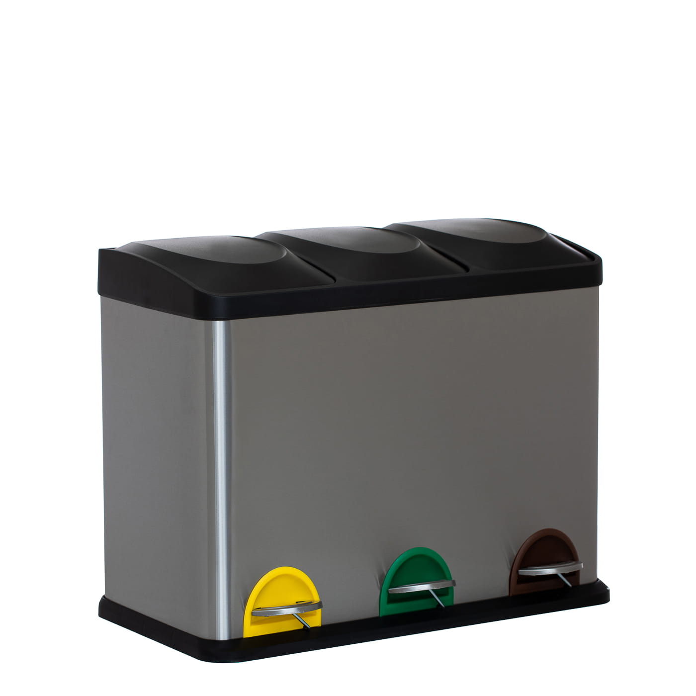

Kosz do segregacji 3 komory 45 l (3x15L) stalowy