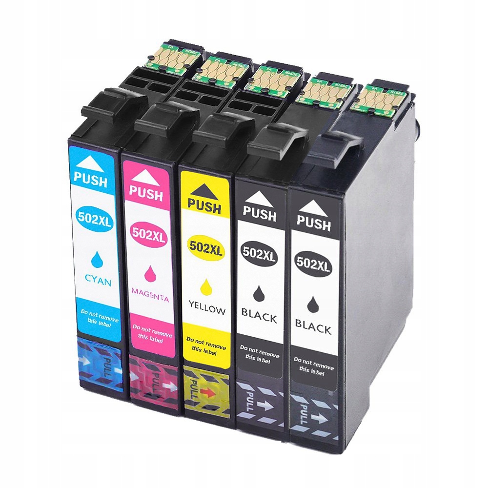 

5x Tusz Epson T502XL komplet XP-5100 WF-2800 2860