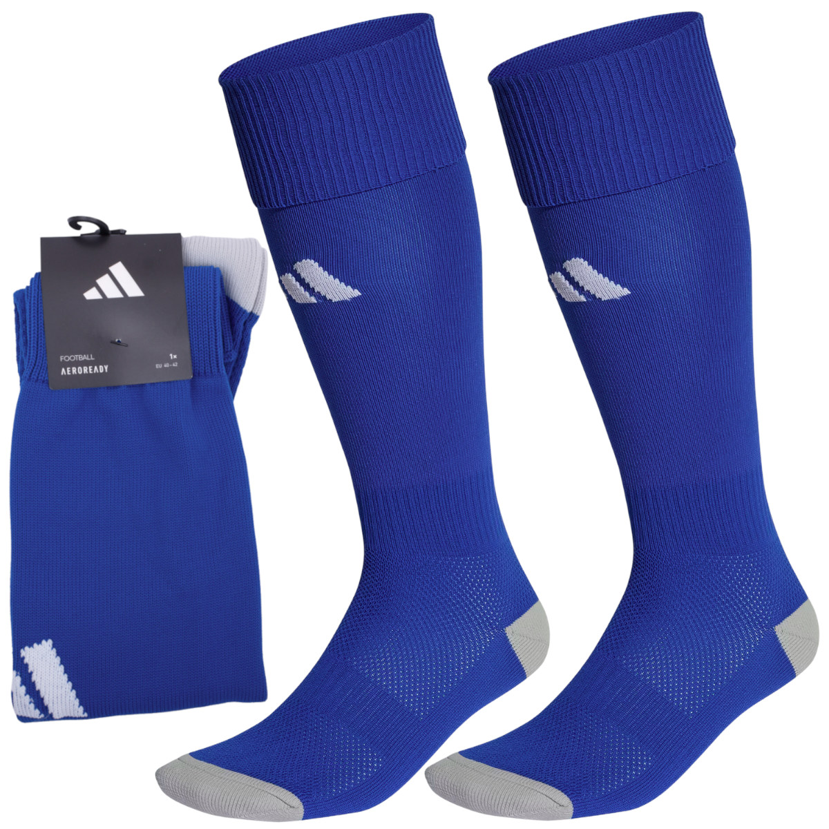 Getry piłkarskie Adidas Męskie Skarpety Milano 23 Niebieskie 40/42