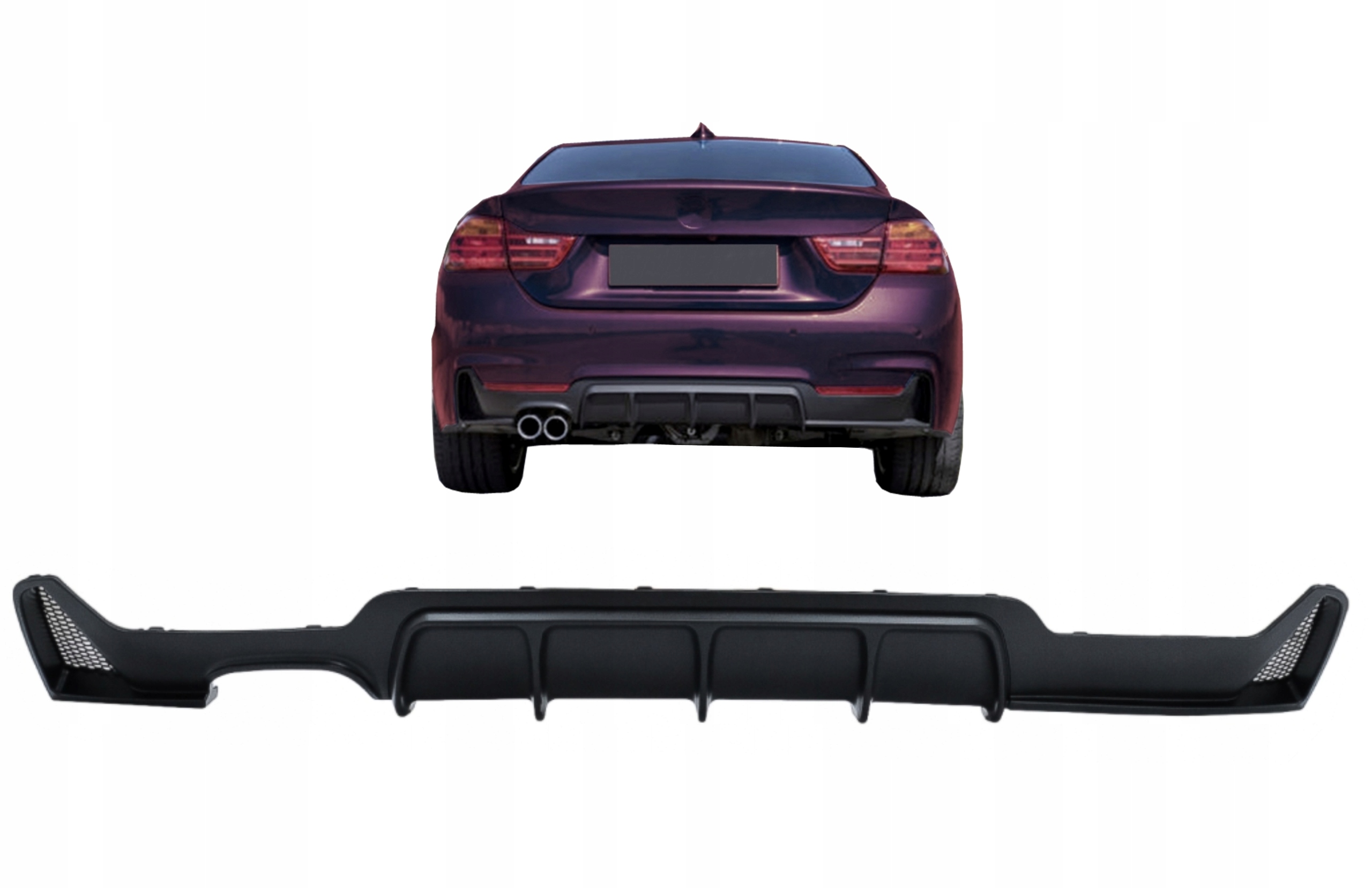 Dyfuzor do BMW 4 F32 F33 F36 13 19 M Look Left