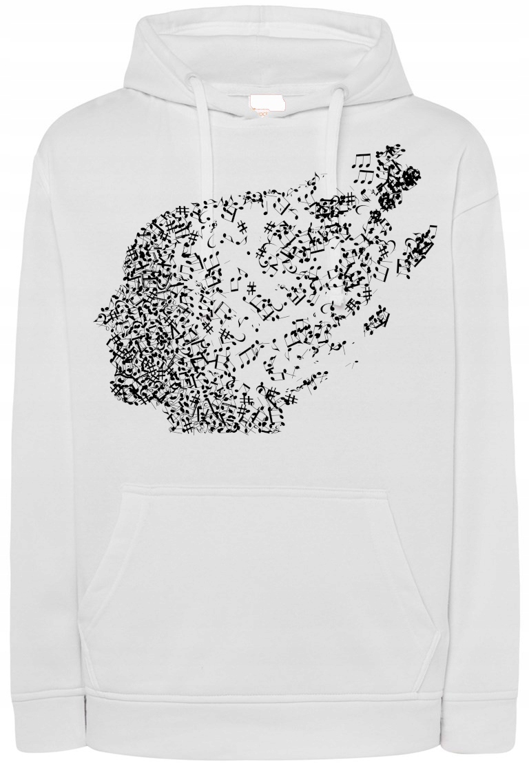 Pánská mikina s potiskem Hudba Hlava Nutky vel. M