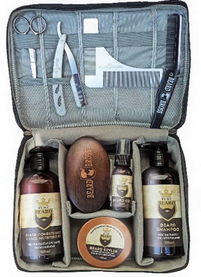 

Zestaw do Brody Brzytwa Torba Kosmetyczka Nożyczki