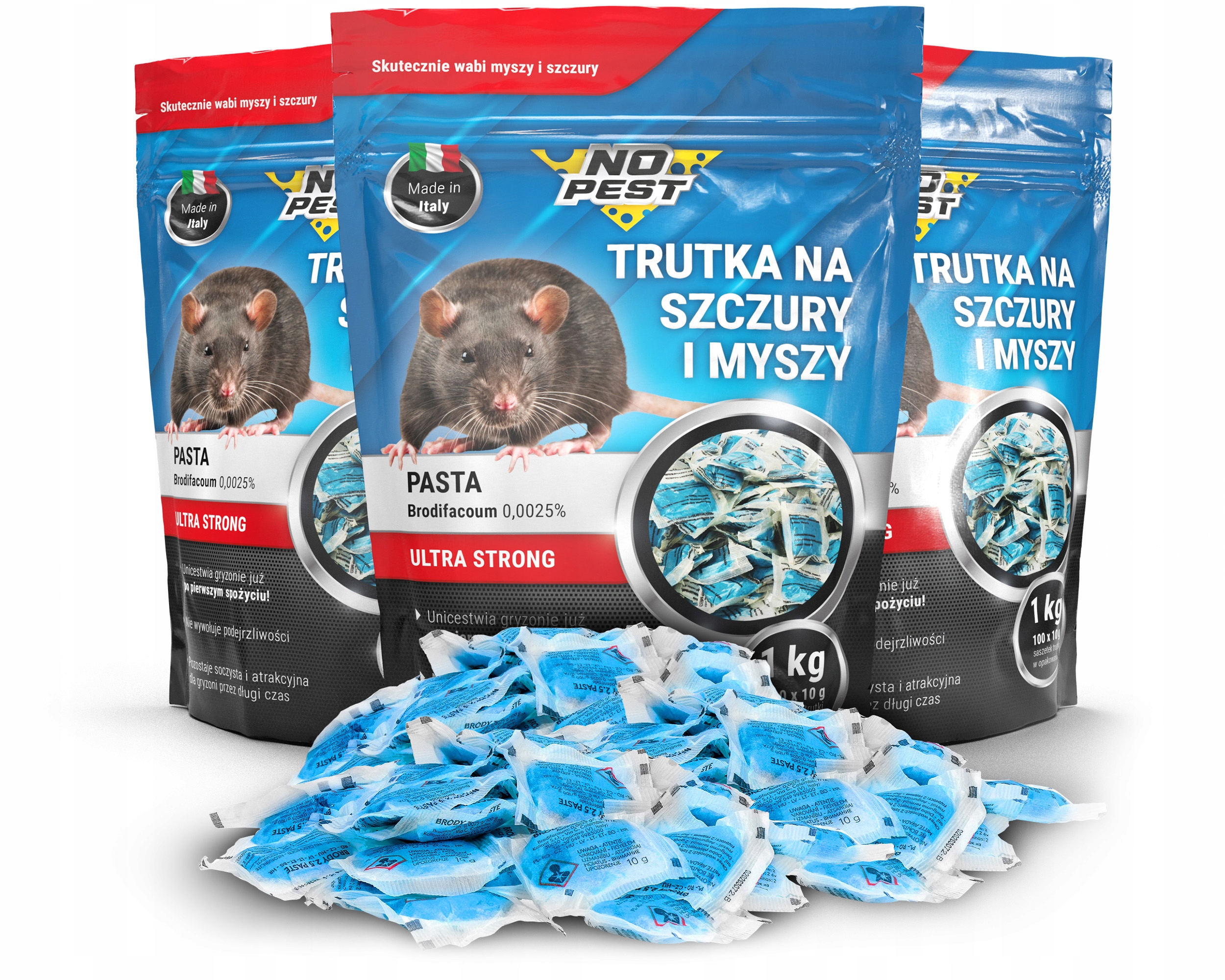 

Silna Trutka Na Szczury Gryzonie Pasta No Pest 3KG