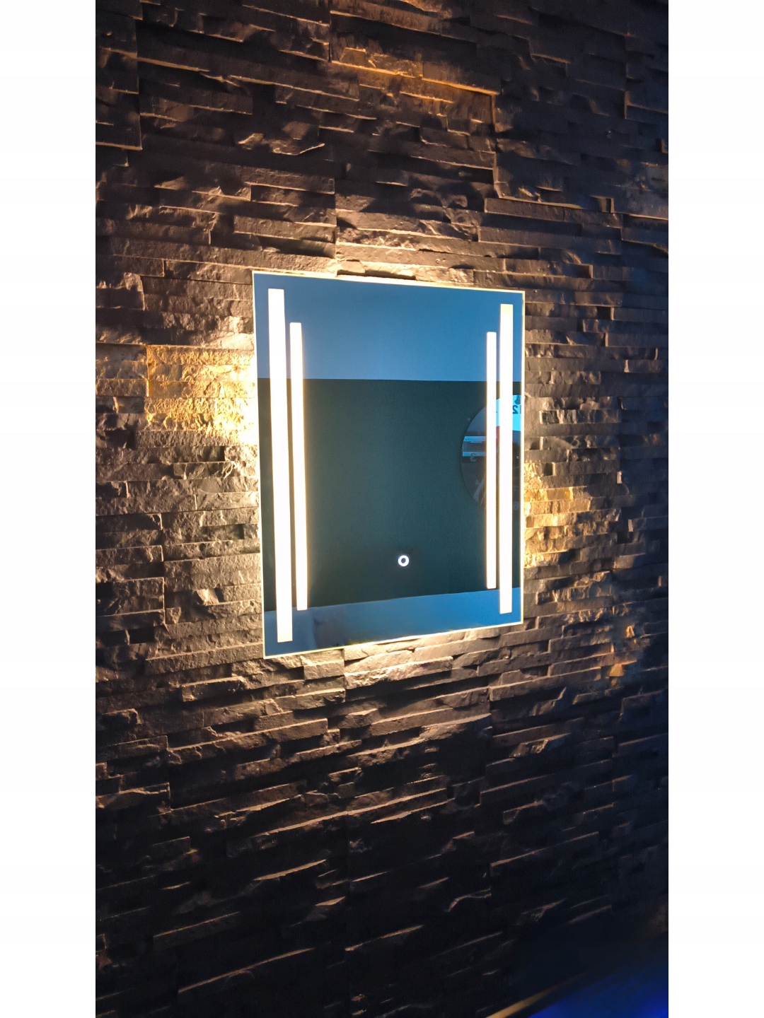 Zrcadlo Led 50 cm x 80 cm Dotyk Koupelna, Obývací pokoj, Chodba, Kancelář
